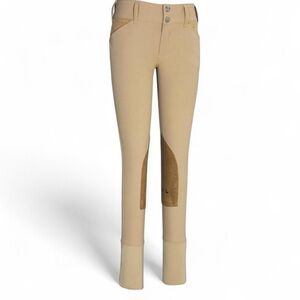 🏇Equine Couture Coolmax Champion Breeches | Child’s 16 | Knee Patch Riding Pants